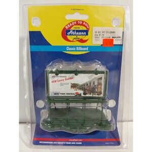NIP Athearn Train HO Gauge Model Railroad Scenery New York Central Billboard